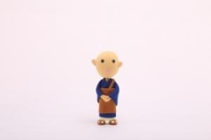 お坊さんの坊主頭